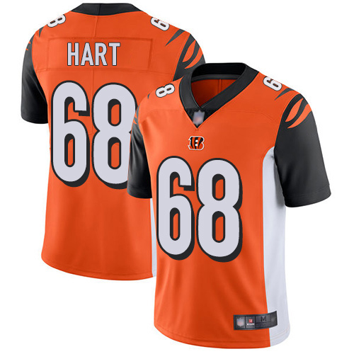 Cincinnati Bengals Limited Orange Men Bobby Hart Alternate Jersey NFL Footballl #68 Vapor Untouchable->cincinnati bengals->NFL Jersey